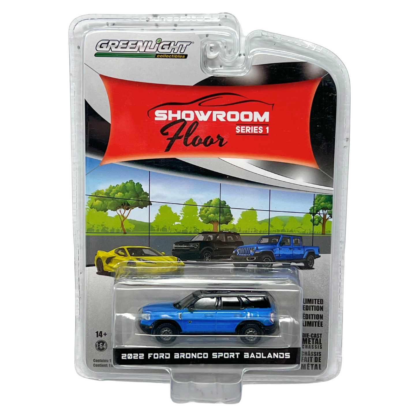 Greenlight Showroom Floor 2022 Ford Bronco Sport Badlands 1:64 Diecast