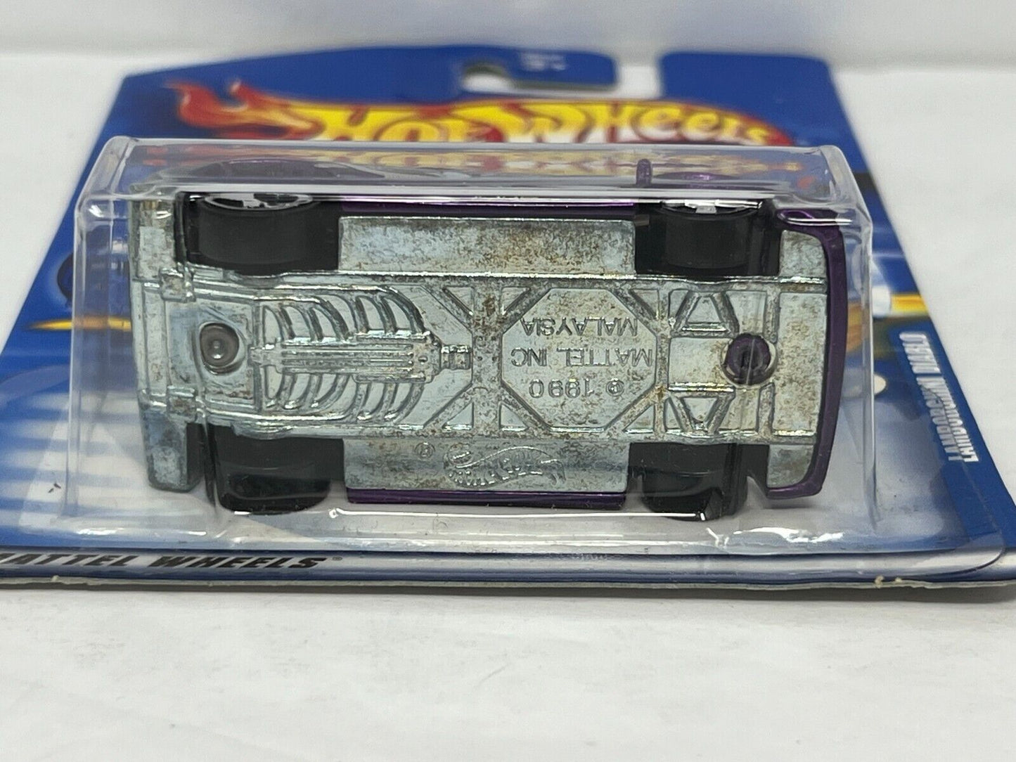 Hot Wheels Lamborghini Diablo European Car 1:64 Diecast Purple V4