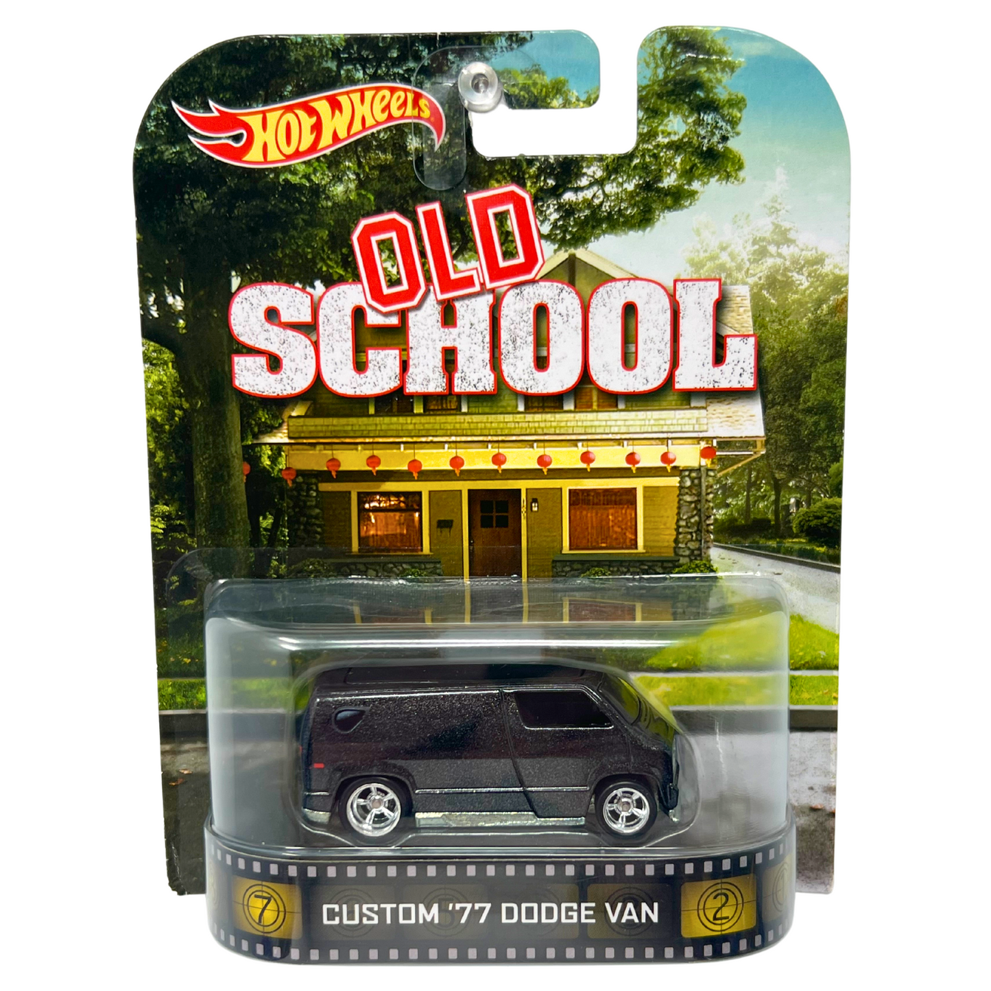 Hot Wheels Retro Entertainment Old School Custom 1977 Dodge Van 1:64 Diecast