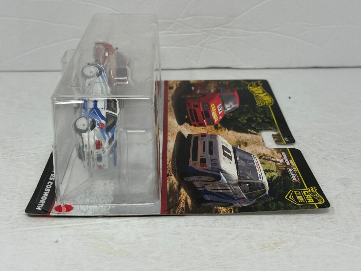 Hot Wheels Premium 1987 Ford Sierra Cosworth & 1993 Escort Cosworth Car Culture 1:64 Diecast