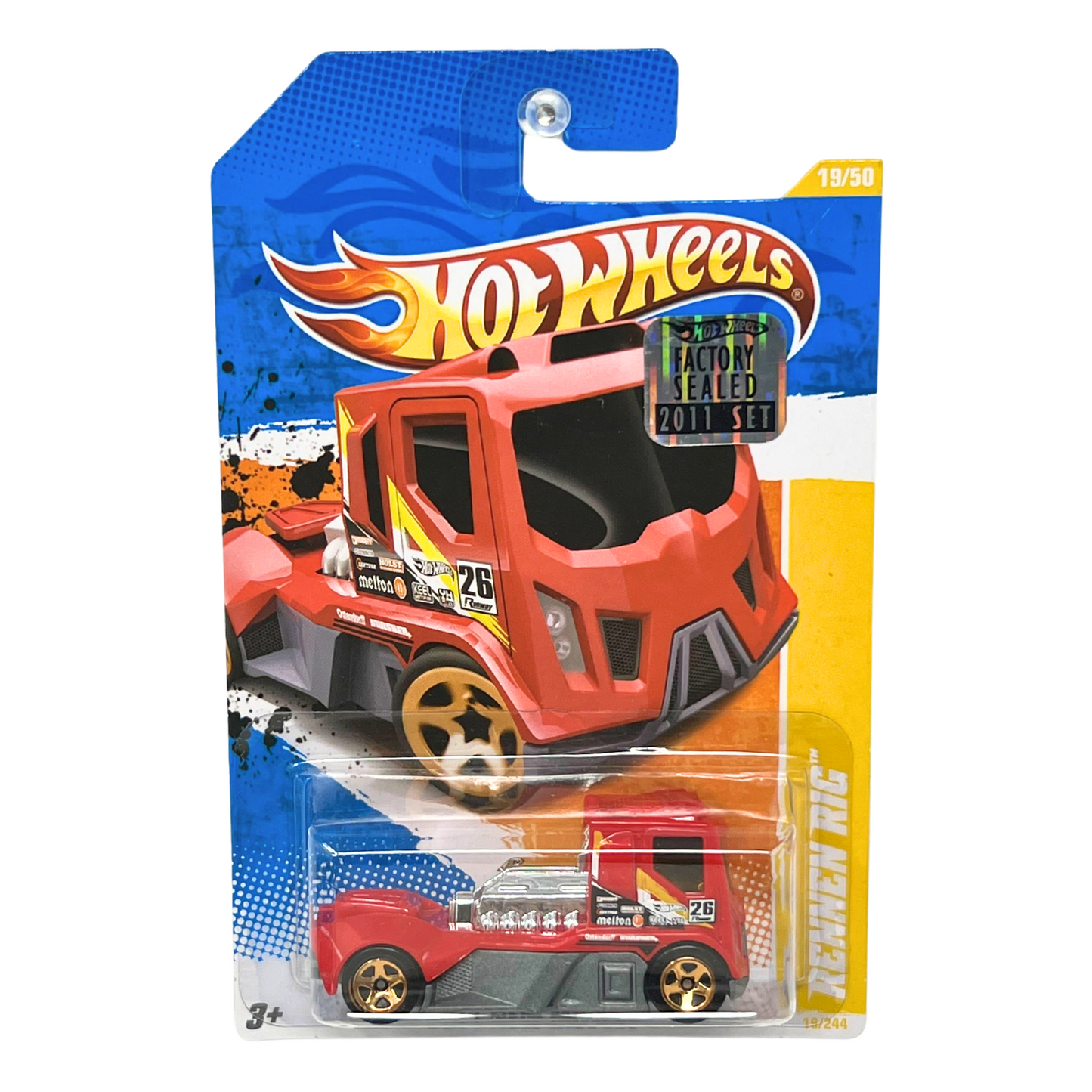 Hot Wheels 2011 New Models Rennin Rig Fantasy Cars 1:64 Diecast Factory Sealed