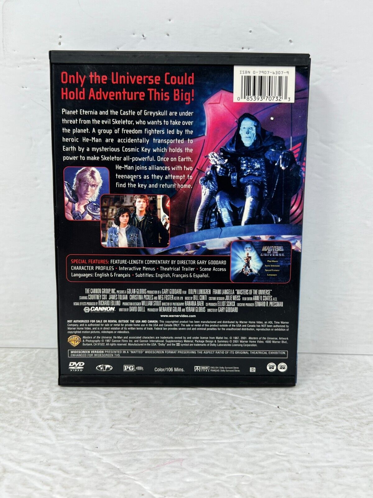 Masters of the Universe (DVD) Good Condition!!!
