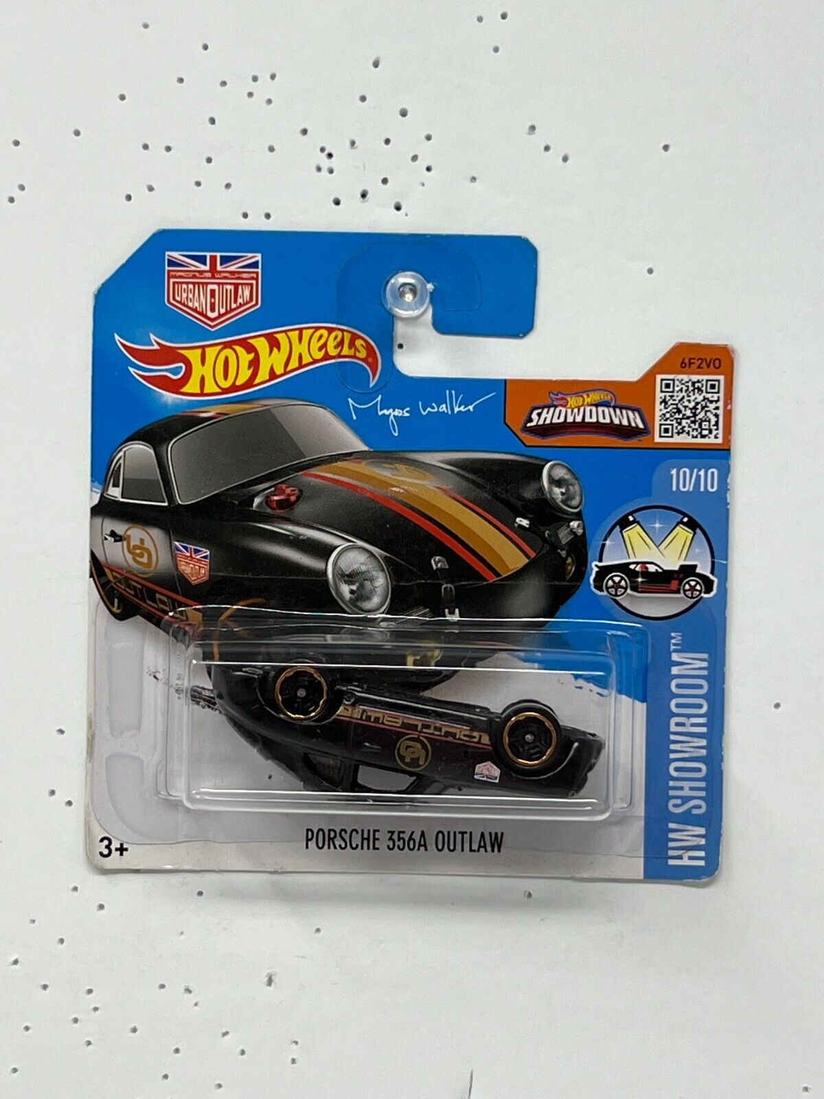 Hot Wheels HW Showroom Porsche 356A Outlaw European Car 1:64 Diecast Short Card