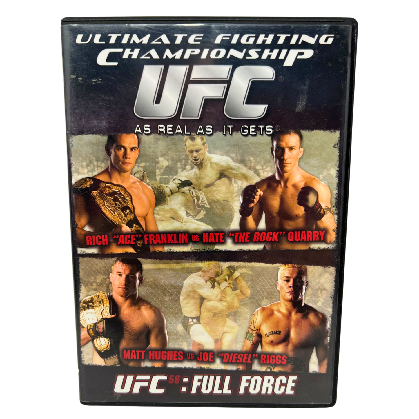 UFC 56 Full Force (DVD) Rich Franklin Good Condition!!!