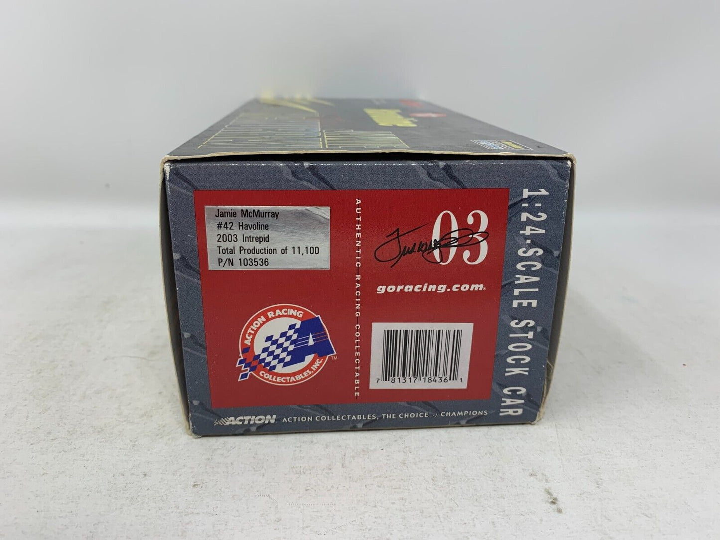 Action Nascar #42 Jamie McMurray Havoline 1:24 Diecast & McFarlane Figure