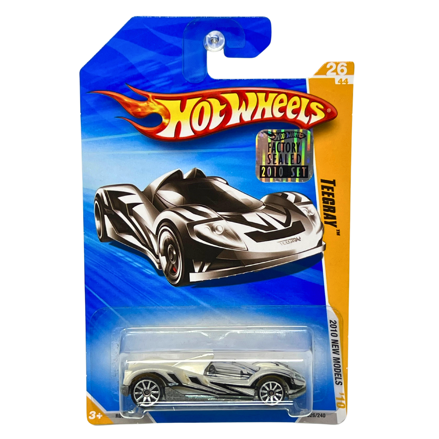 Hot Wheels 2010 New Models Teegray Fantasy Cars 1:64 Diecast Factory Sealed