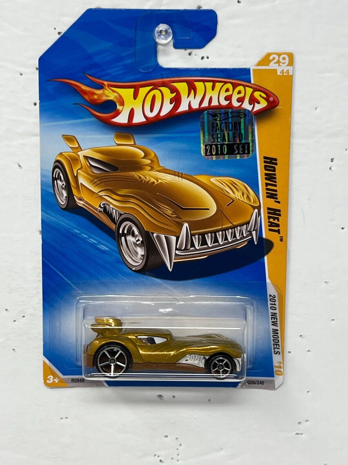 Hot Wheels 2010 New Models Howlin' Heat Fantasy Cars 1:64 Diecast Factory Sealed