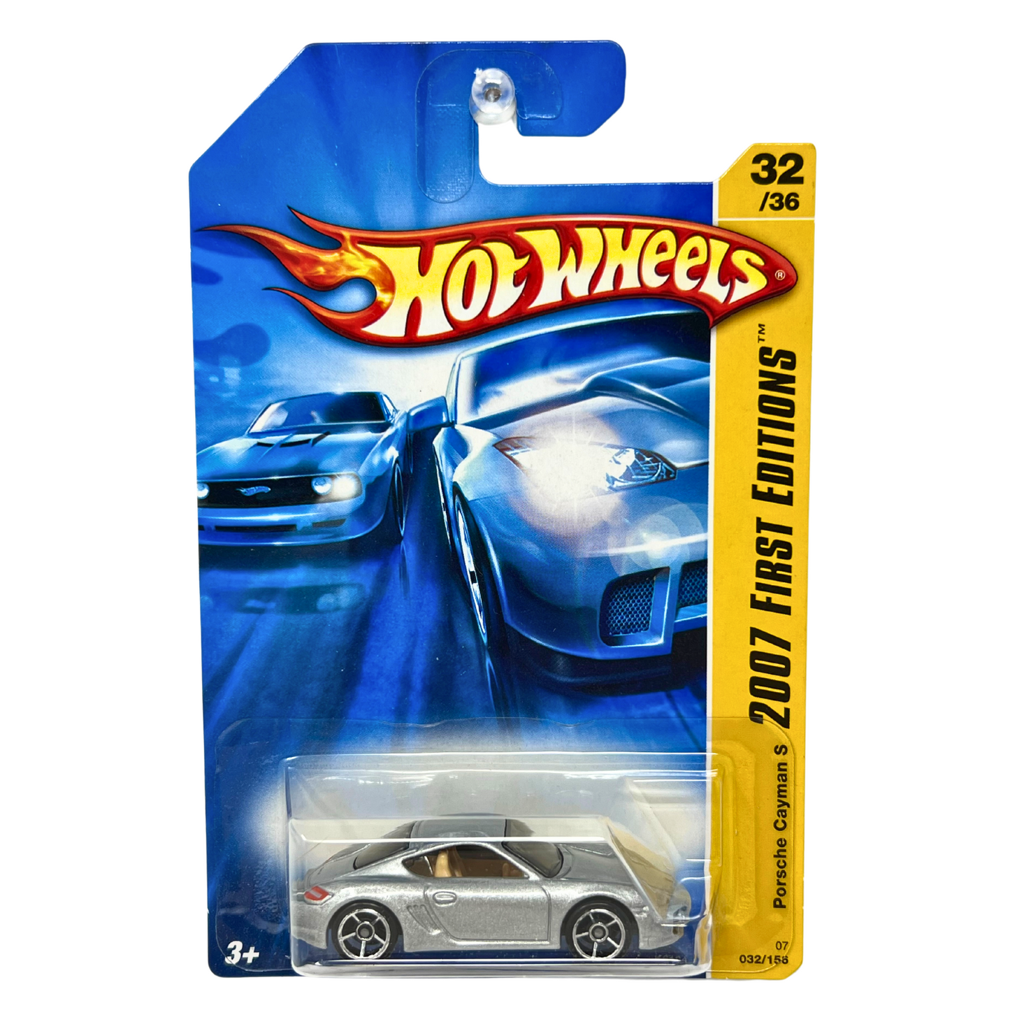 Hot Wheels 2007 New Models Porsche Cayman S European Car 1:64 Diecast Silver V2