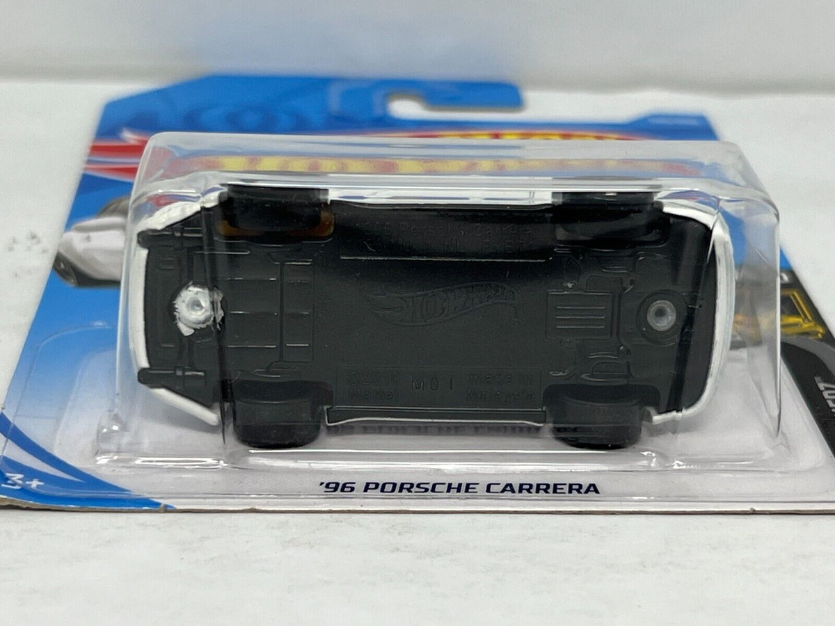 Hot Wheels HW Nightburnerz 1996 Porsche Carrera White 1:64 Diecast