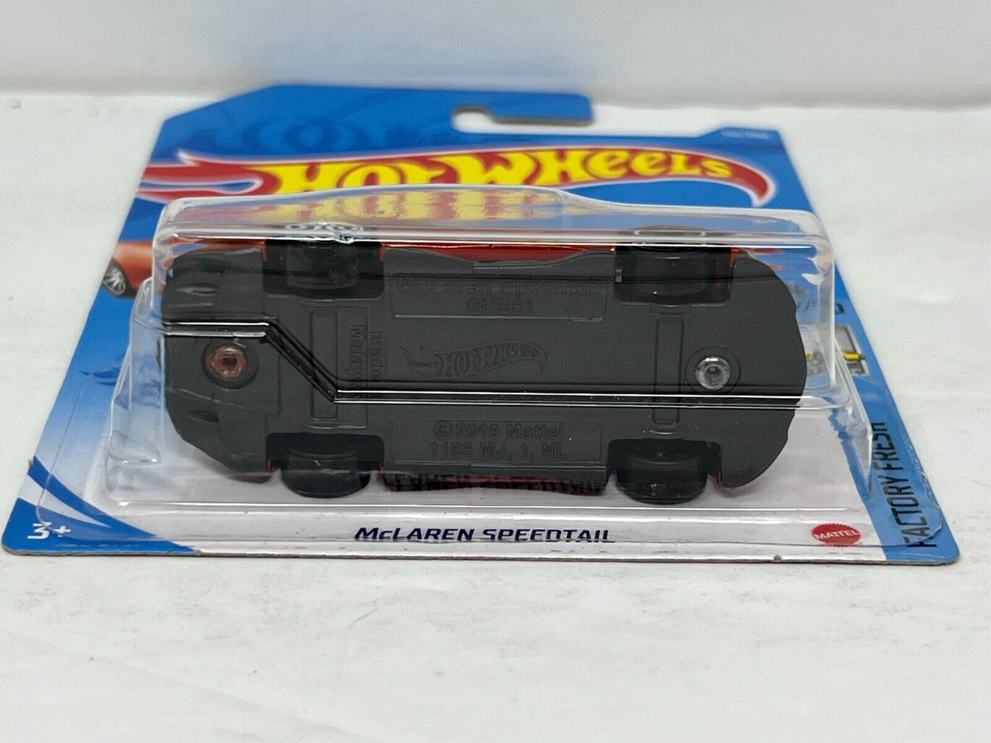 Hot Wheels Factory Fresh McLaren Speedtail Red European Car 1:64 Diecast Version 3