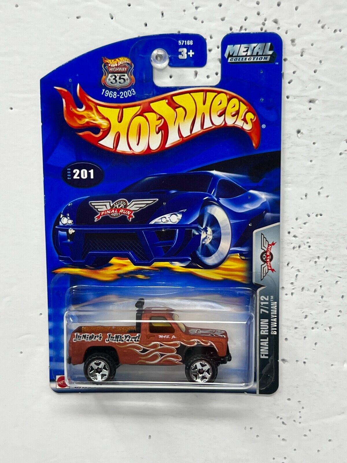 Hot Wheels Final Run Bywayman Fantasy Cars 1:64 Diecast
