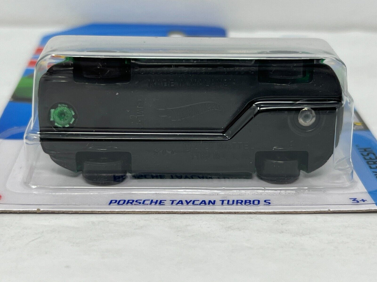 Hot Wheels Factory Fresh Porsche Taycan Turbo S Green European Car 1:64 Diecast V3