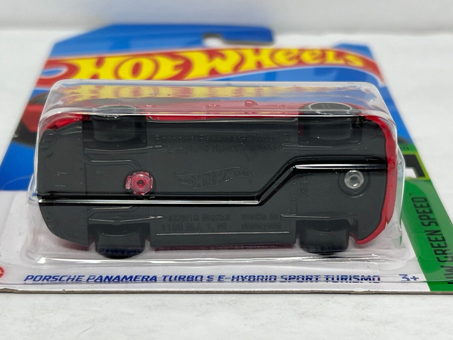 Hot Wheels HW Green Speed Porsche Pamamera Turbo E-Hybrid Sport European Car 1:64 Diecast V5