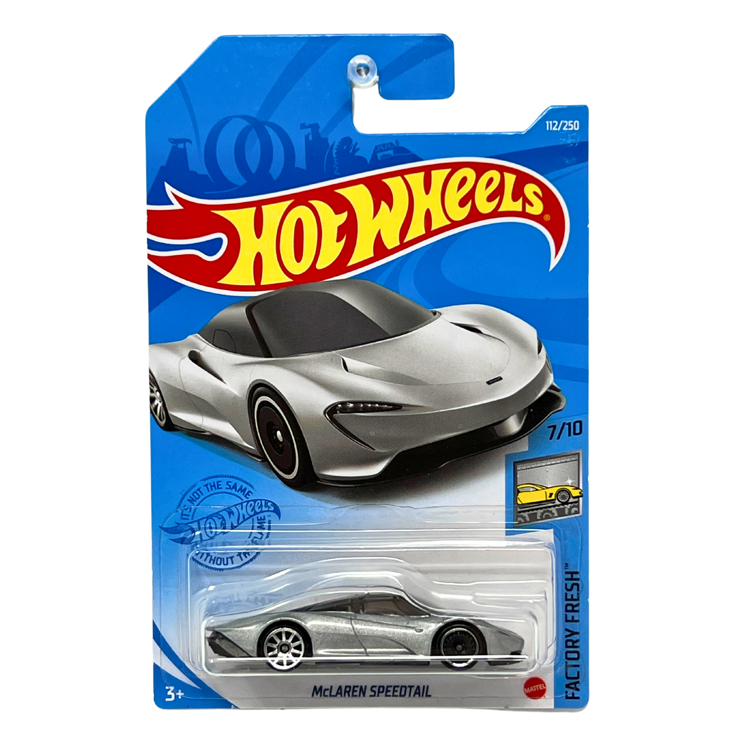 Hot Wheels Factory Fresh McLaren Speedtail Grey European Car 1:64 Diecast
