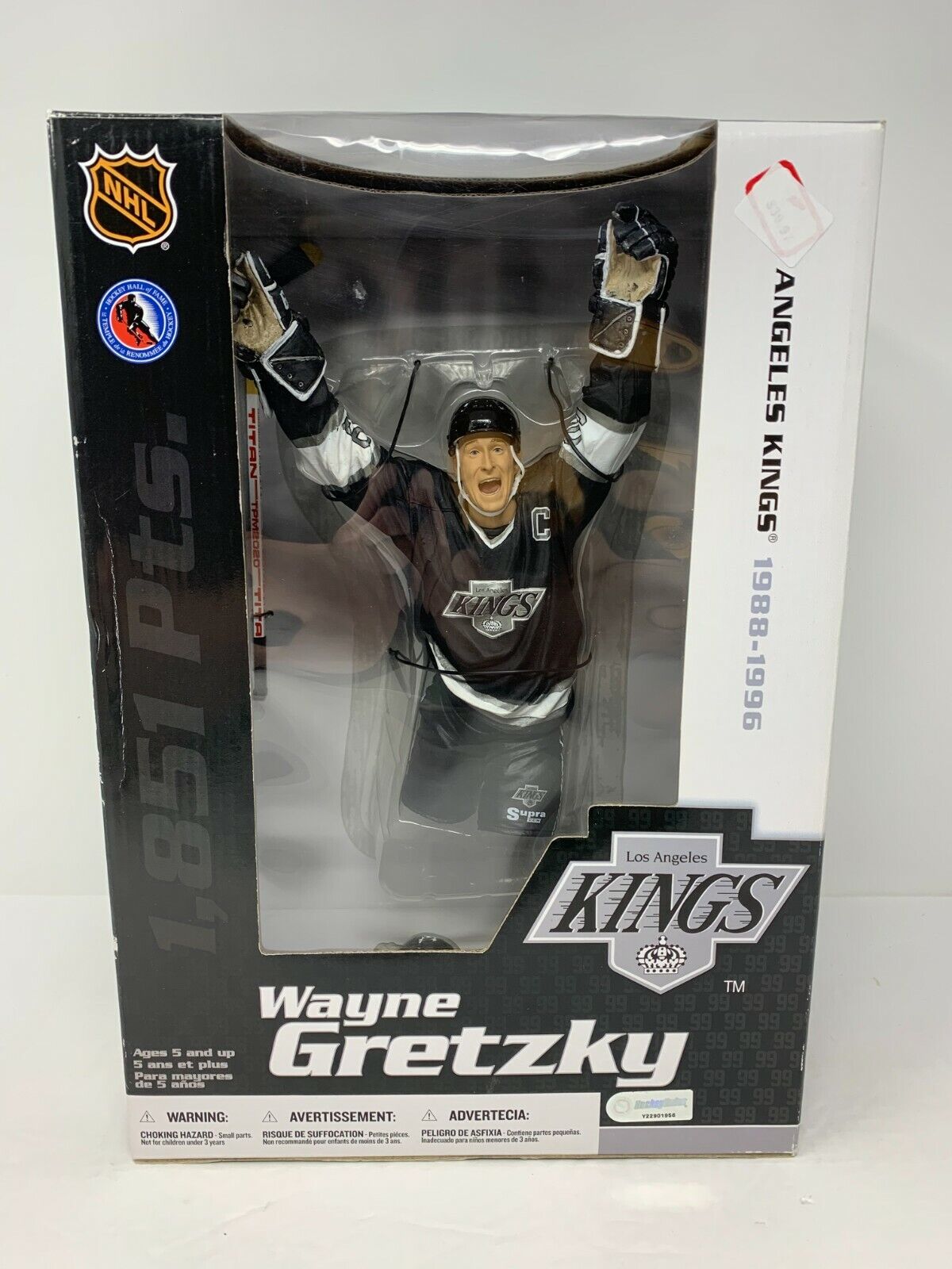 Mcfarlane NHL Wayne Gretzky Los Angeles Kings Legends 12" Inch Figure