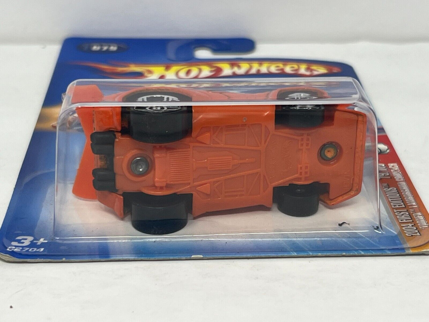 Hot Wheels 2004 First Editions Tooned Lamborghini Countach European Car 1:64 Diecast