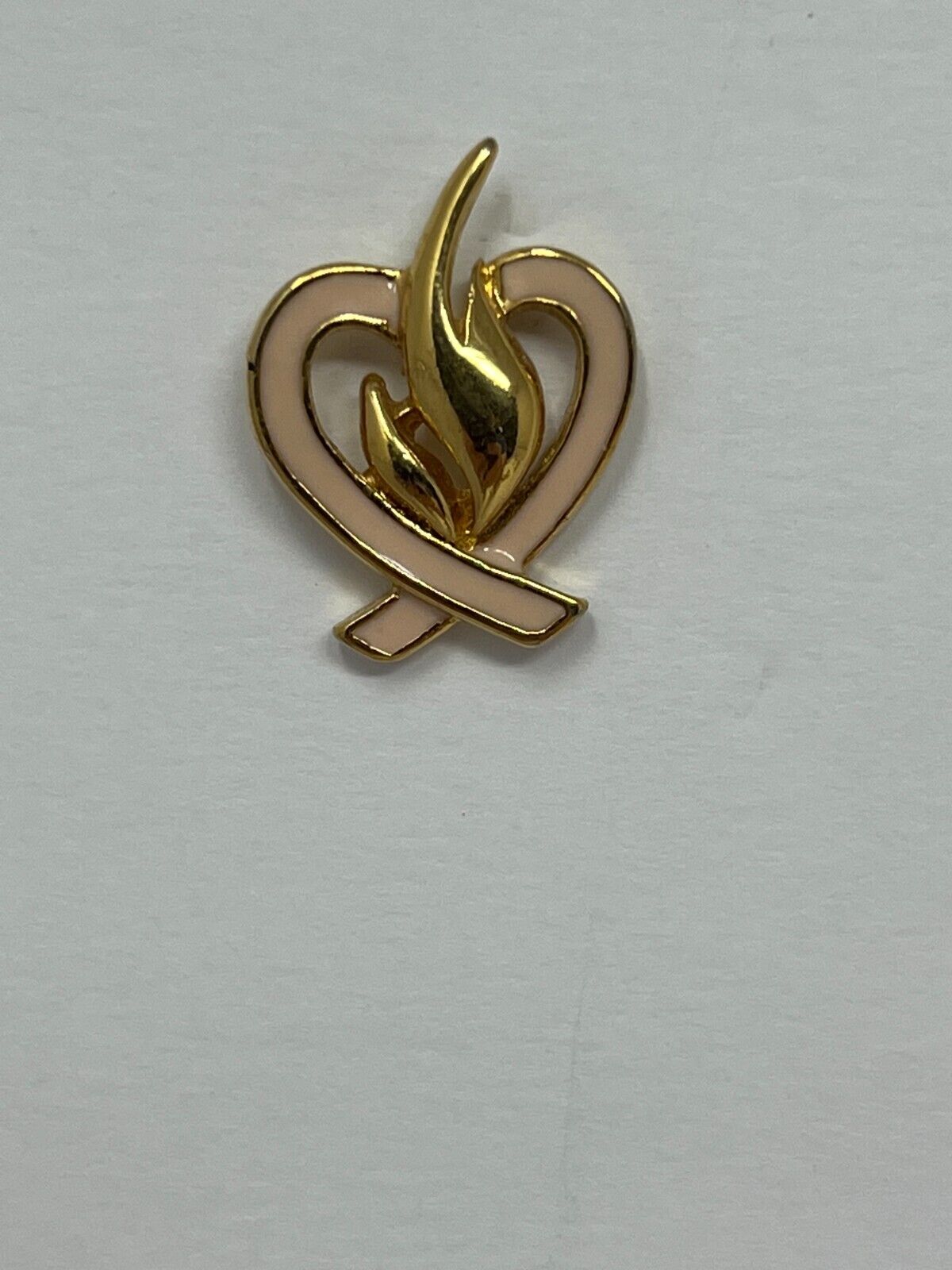 Pink Heart Lapel Pin P2