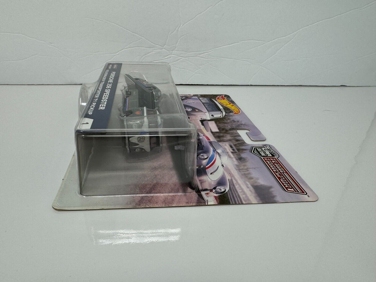 Hot Wheels Premium #1 Team Transport Porsche 356 & Volkswagen T1 1:64 Diecast