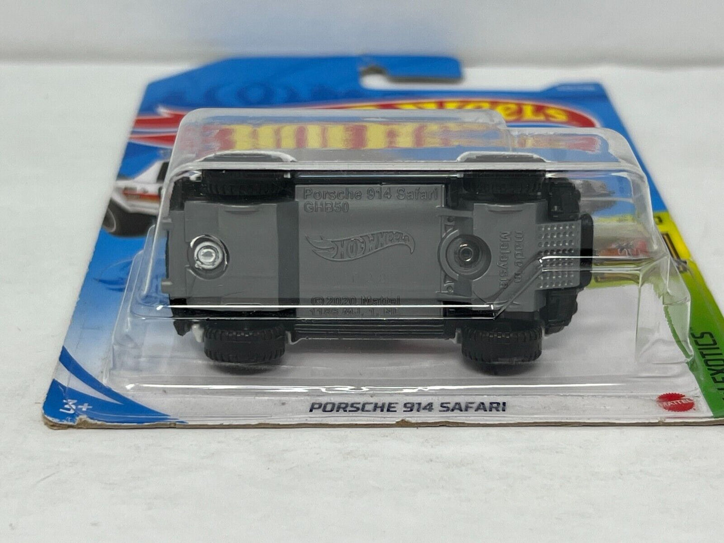 Hot Wheels HW Exotics Porsche 914 Safari White European Car 1:64 Diecast