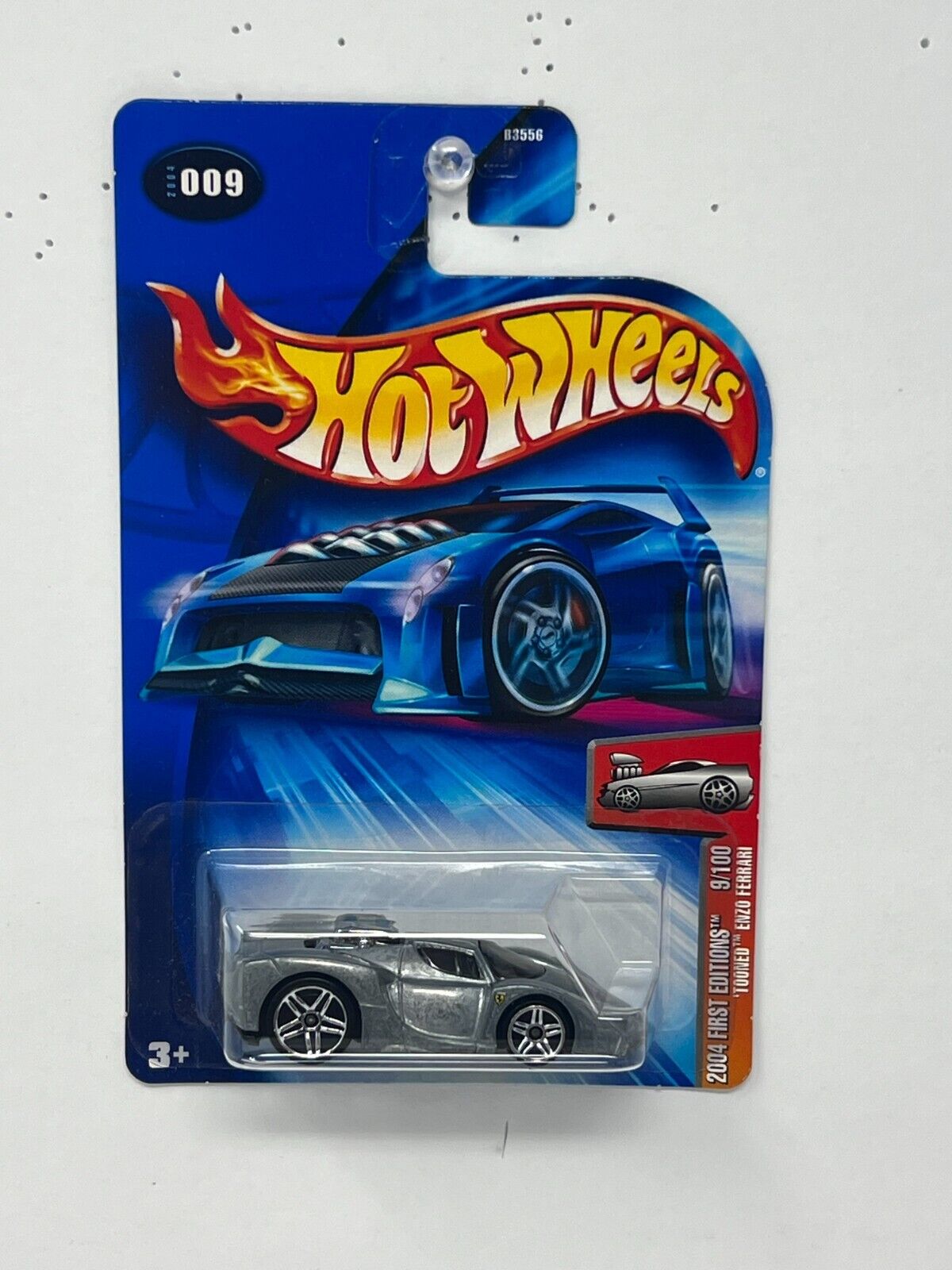 Hot Wheels 2004 First Editions Zamac 'Tooned Enzo Ferrari 1:64 Diecast