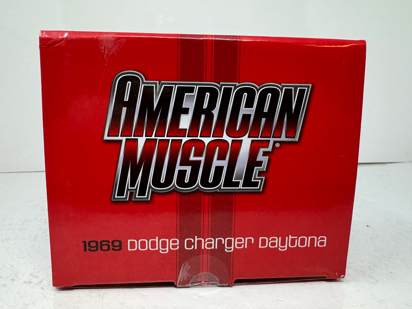 Autoworld American Muscle 1969 Dodge Charger Daytona LA & Orange County Dodge Dealer 1:18 Diecast