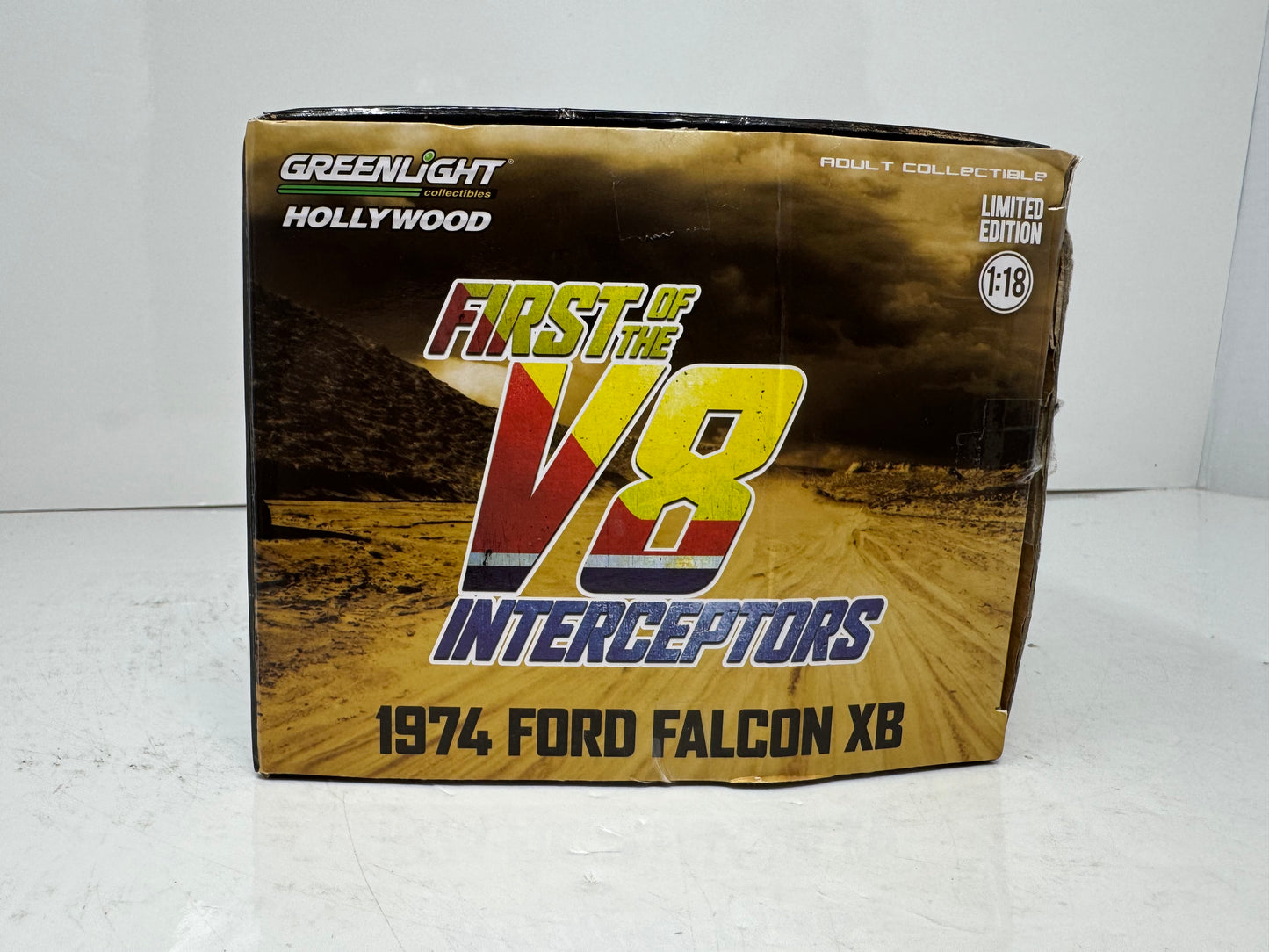 Greenlight Hollywood Rides 1974 Ford Falcon XB First of the V8 Interceptors 1:18 Diecast