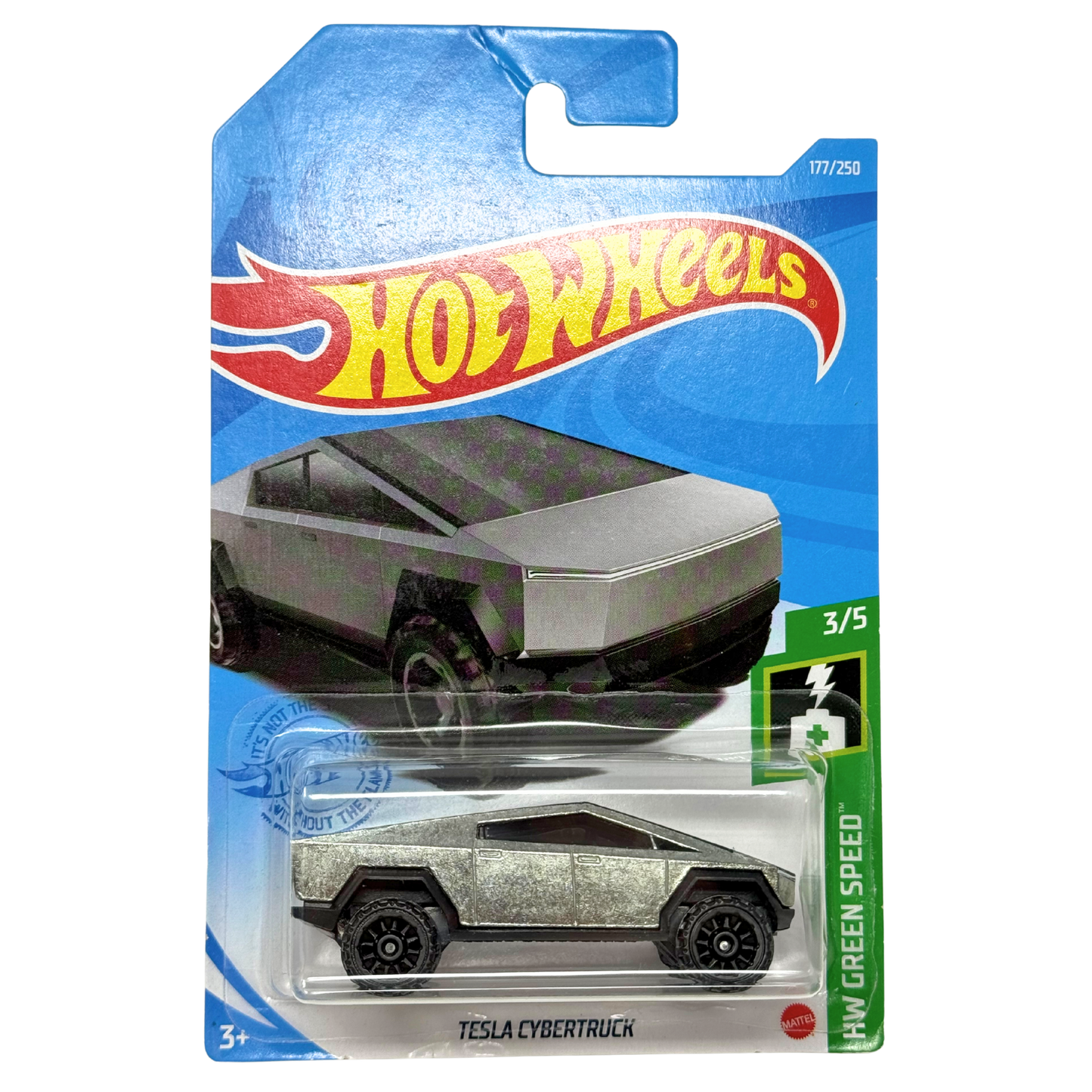 Hot Wheels HW Green Speed Tesla Cybertruck European Car 1:64 Diecast