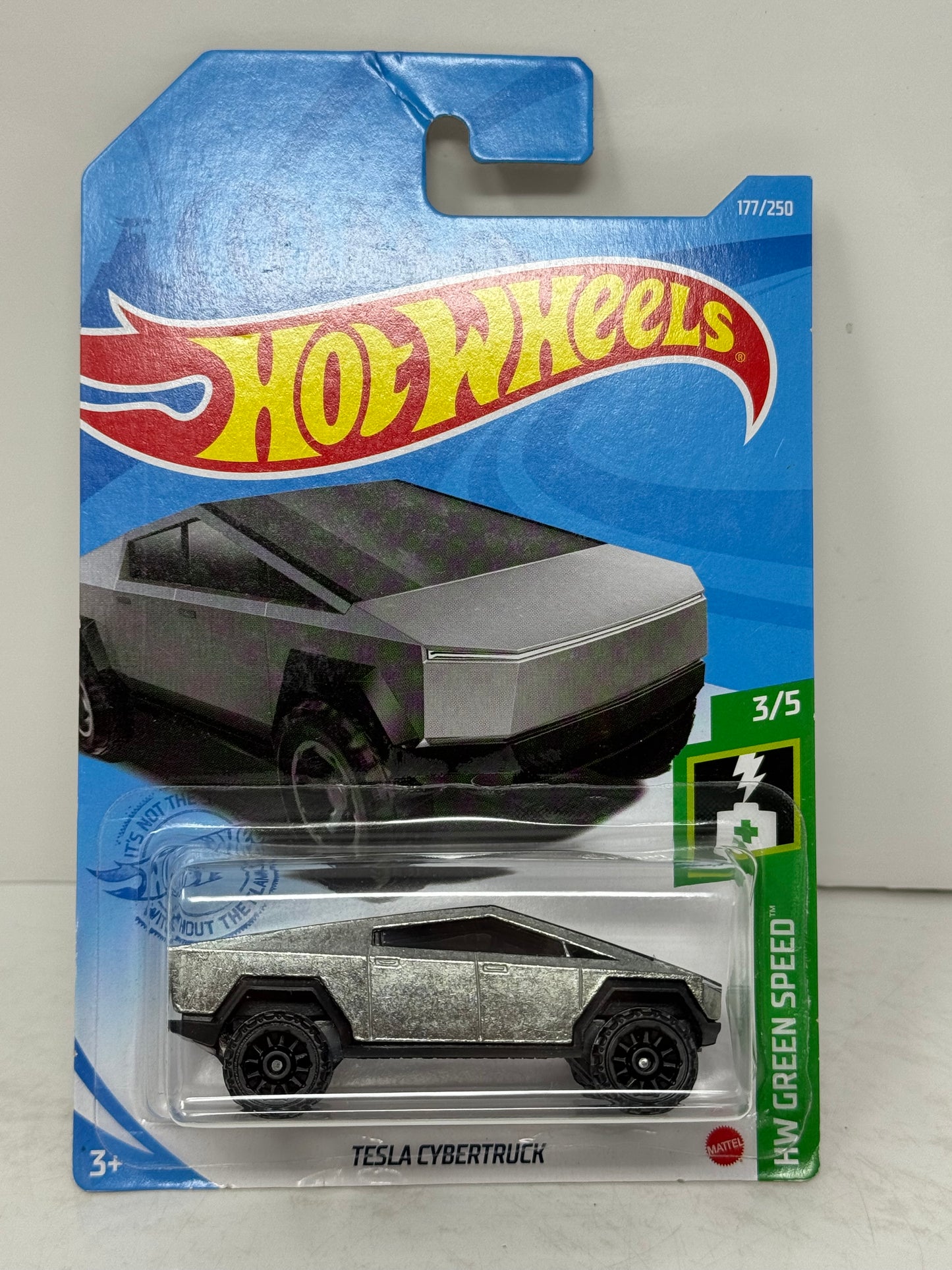 Hot Wheels HW Green Speed Tesla Cybertruck European Car 1:64 Diecast