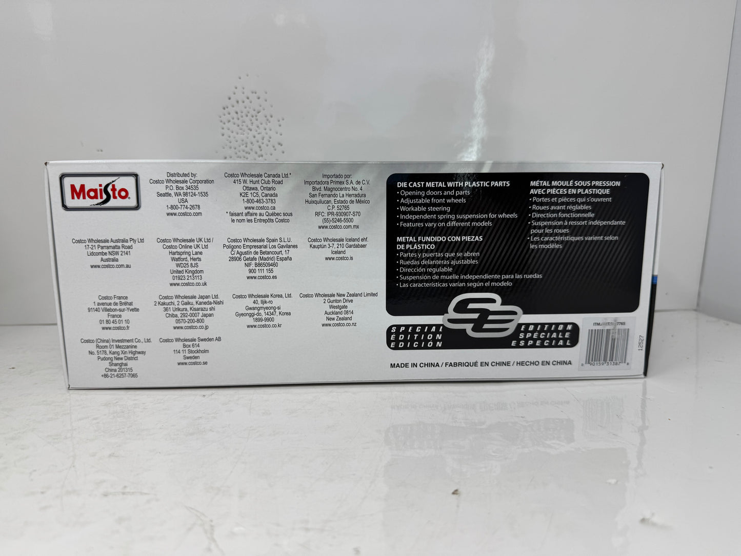 Maisto 1969 Dodge Charger R/T Mopar Special Edition 1:18 Diecast