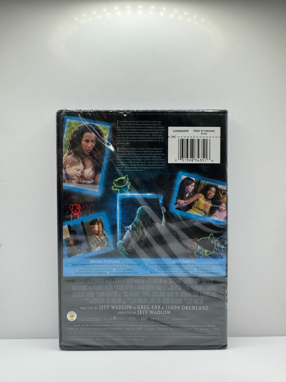 Imaginary (DVD) DeWanda Wise Horror Sealed