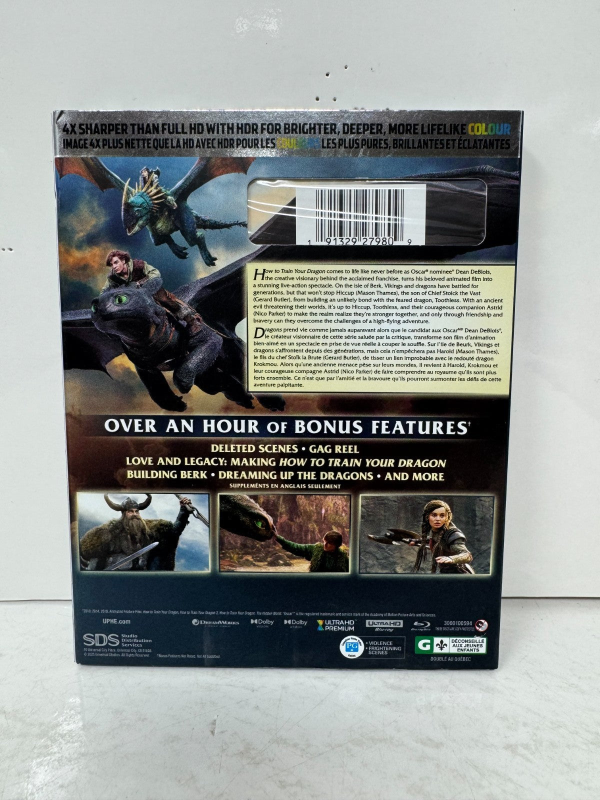 How to Train Your Dragon (4K UHD Blu-ray) Family Brand New and Sealed!!!