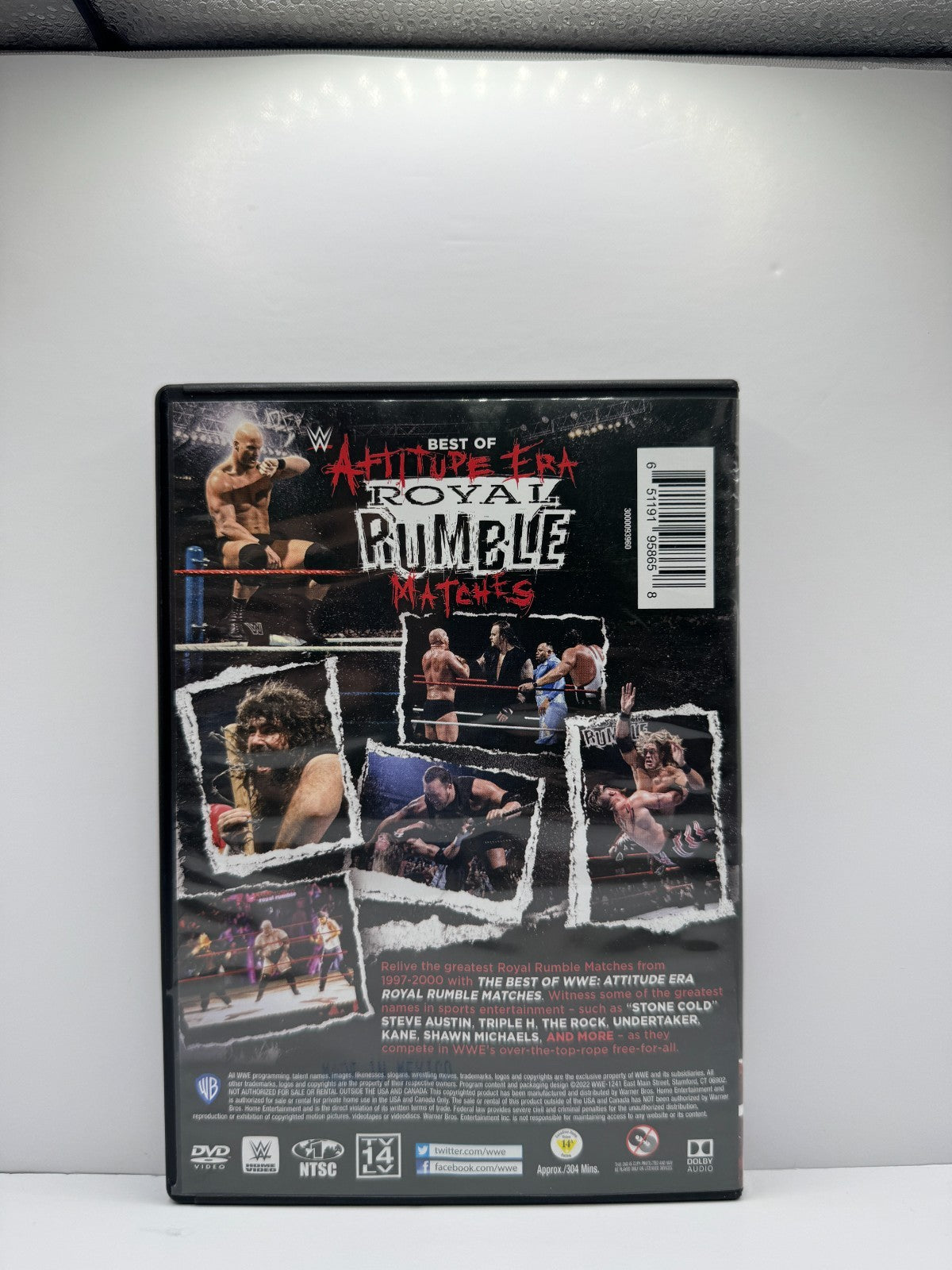 Best of WWE Attitude Era Royal Rumble Matches (DVD) WWE Wrestling