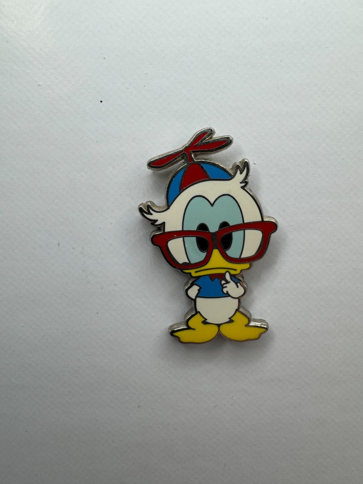 Disney Donald with Glasses Nerds Rock Trading Pin DC2S10