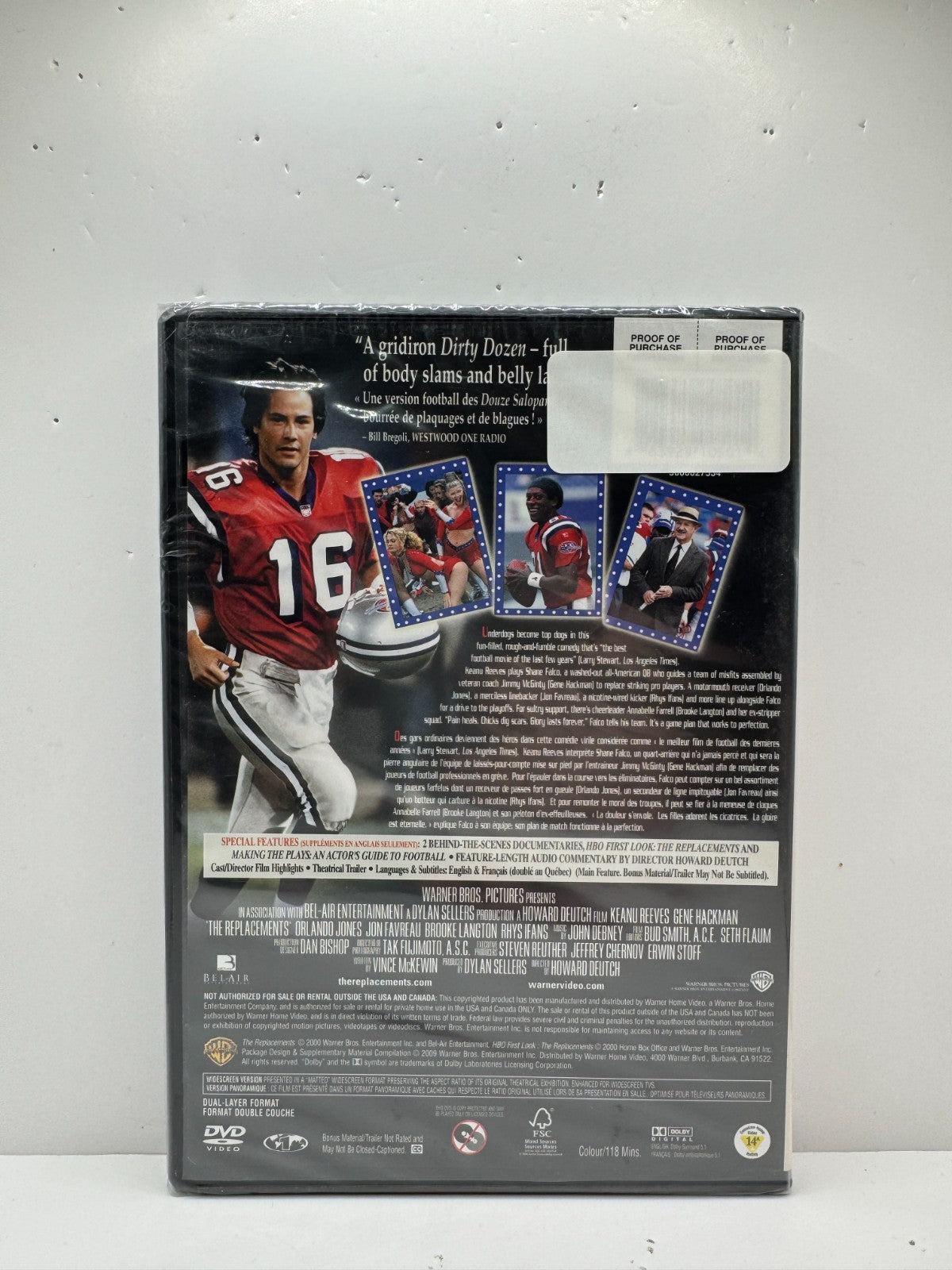 The Replacements (DVD) Keanu Reeves Comedy