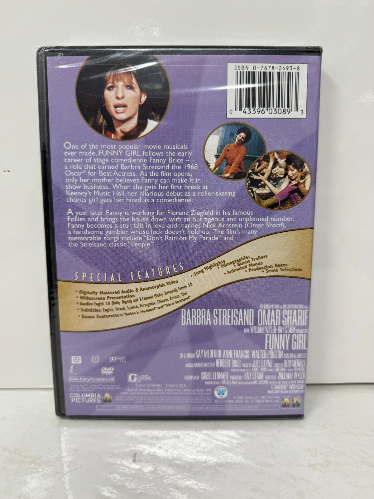 Funny Girl (DVD)Musical Brand New and Sealed!!!