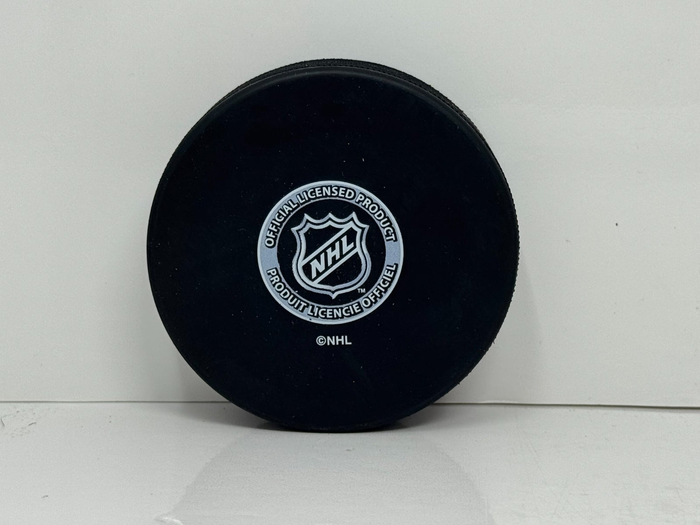 Lanny McDonald Toronto Maple Leafs Signed NHL Autograph Puck Silver Auto