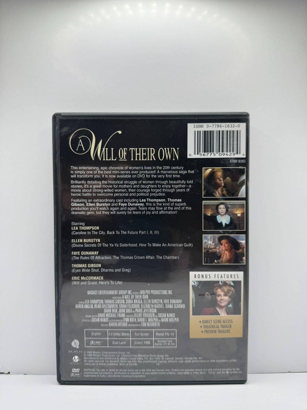 Will Of Their Own (DVD) Drama