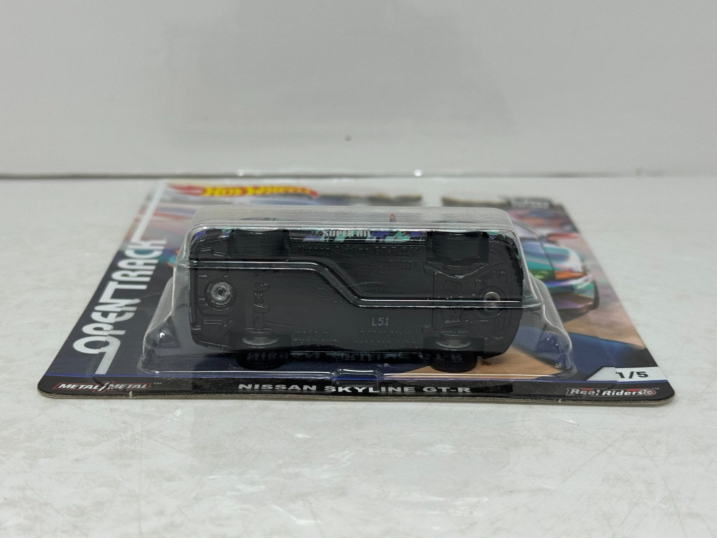 Hot Wheels Premium Open Track Nissan Skyline GT-R HKS 1:64 Diecast