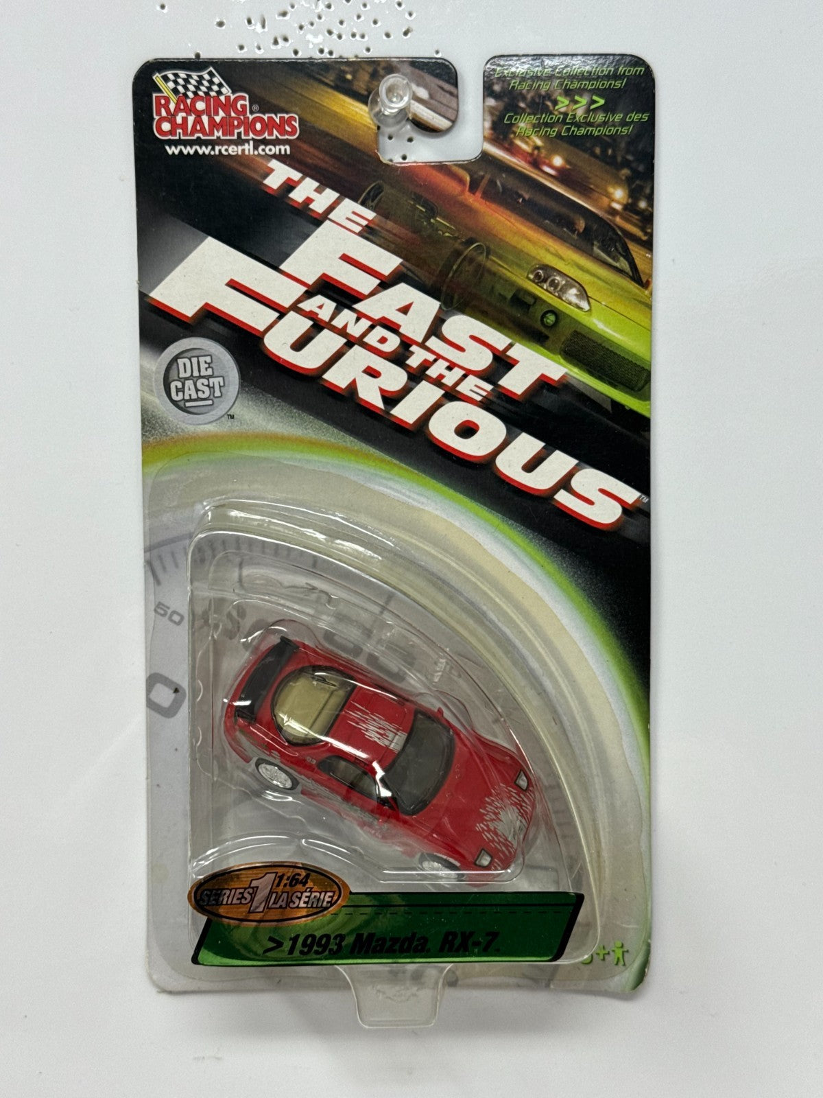 Racing Champions The Fast and the Furious 1993 Mazda RX-7 Series 1 1:64 Diecast