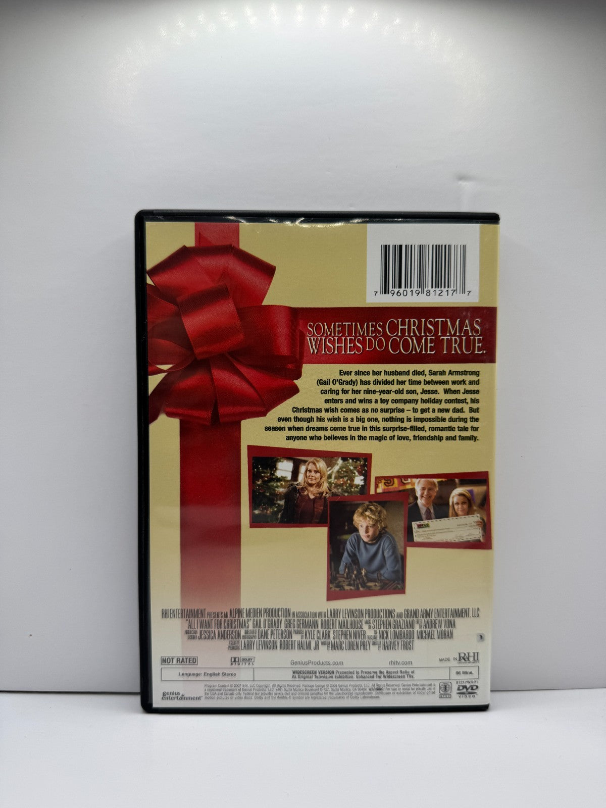 All I Want for Christmas (DVD) Family Romance