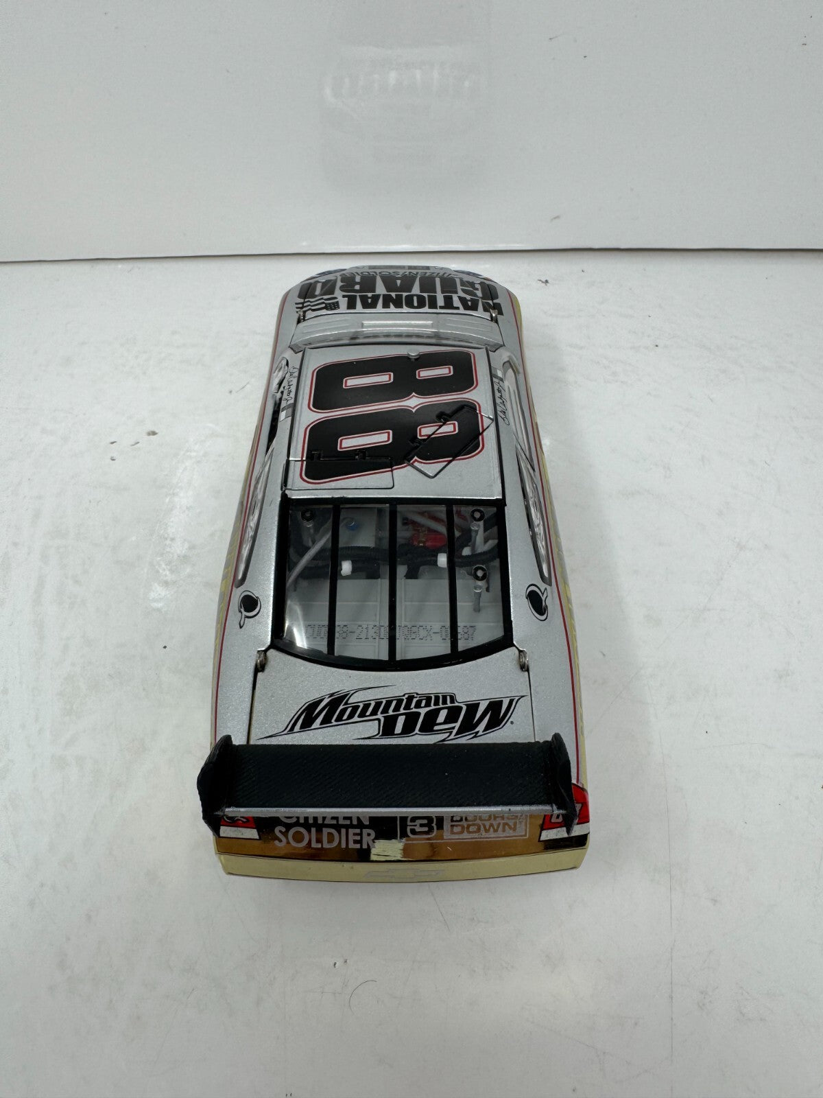 Motorsports Authentics Nascar #88 Dale Earnhardt Jr. Gold Chrome 1:24 Diecast