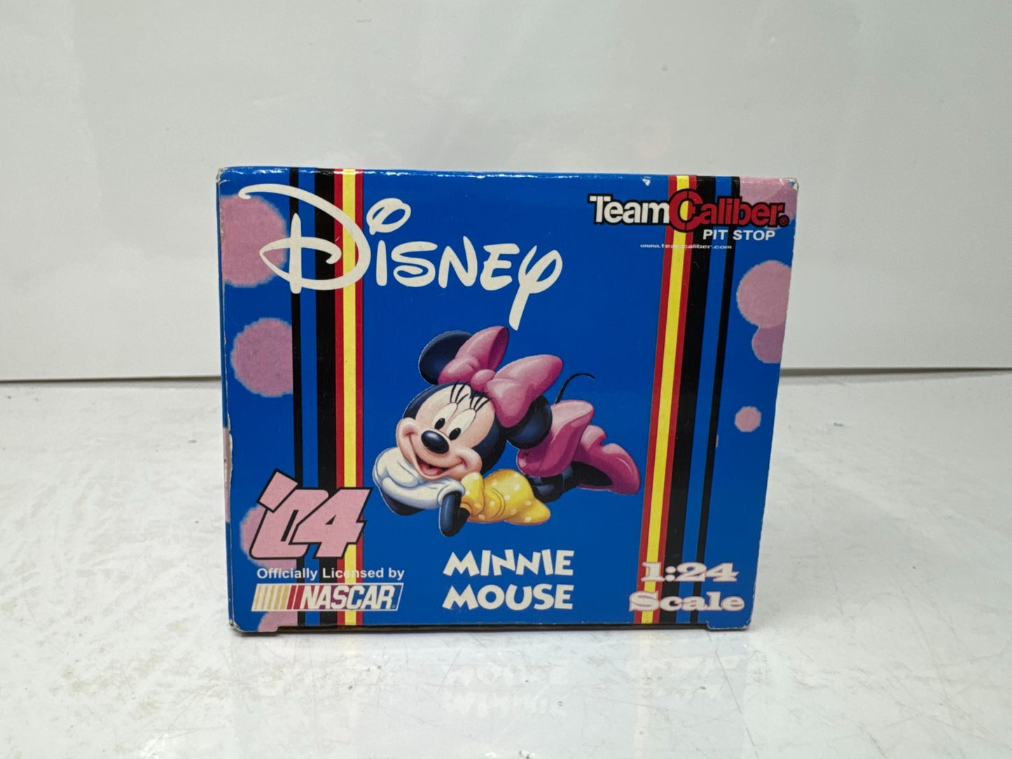 Team Caliber Pit Stop Nascar #04 Minnie Mouse Daytona 500 1:24 Diecast