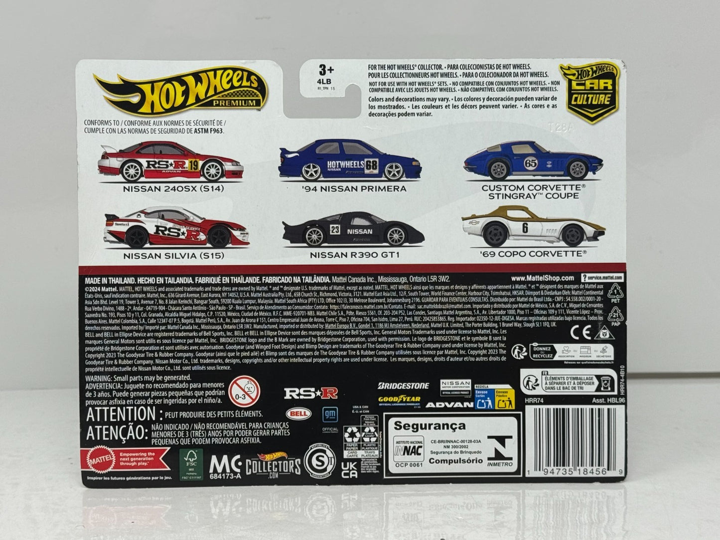 Hot Wheels Premium 1994 Nissan Primera & Nissan R390 GT1 Car Culture 1:64 Diecast