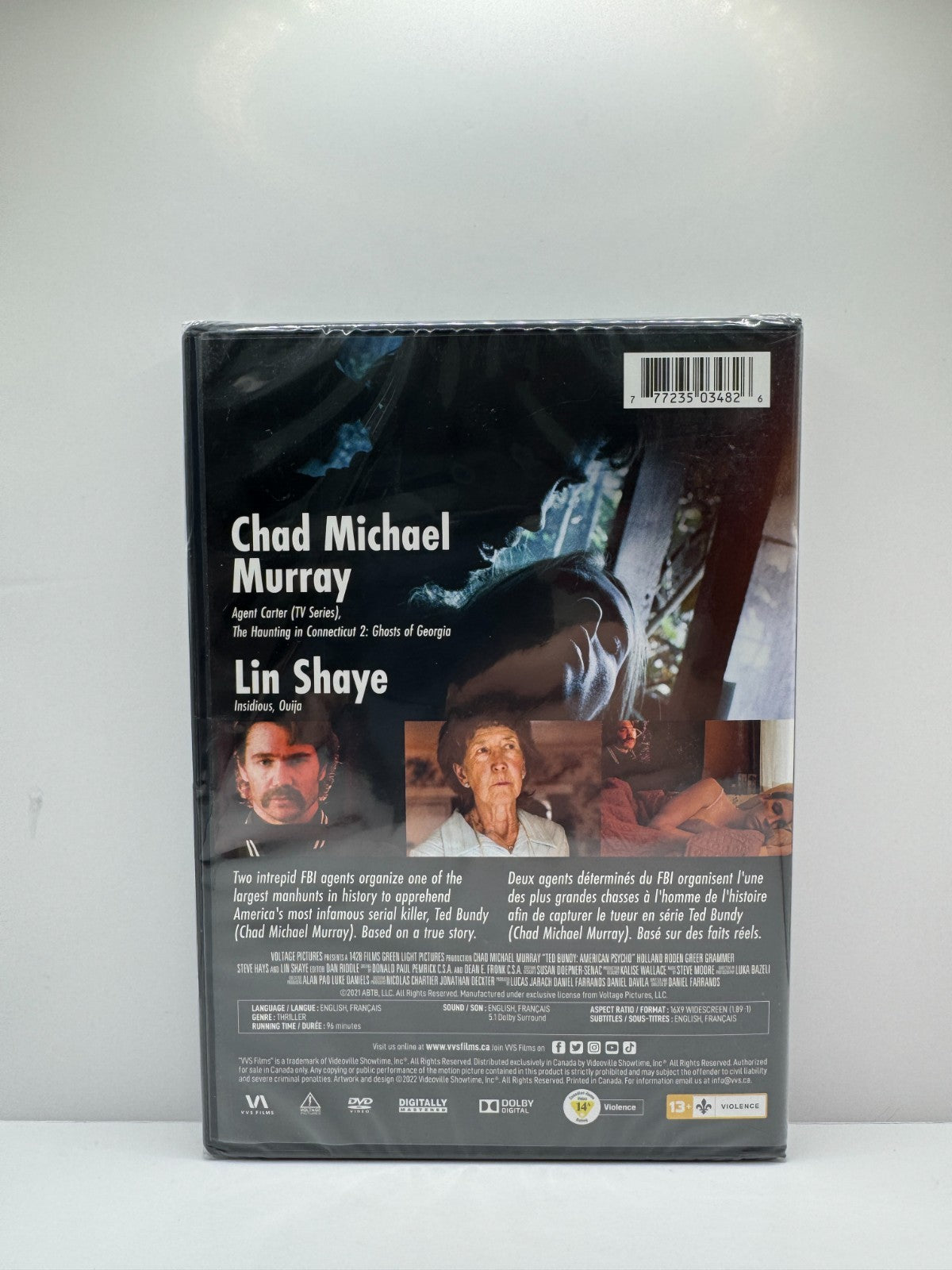 Ted Bundy American Boogeyman (DVD) Chad Michael Murray Crime Sealed