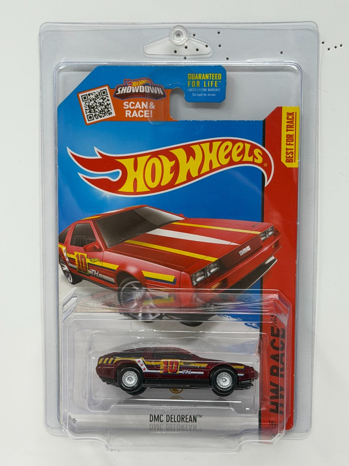 Hot Wheels Super Treasure Hunt DMC DeLorean HW Race 1:64 Diecast STH