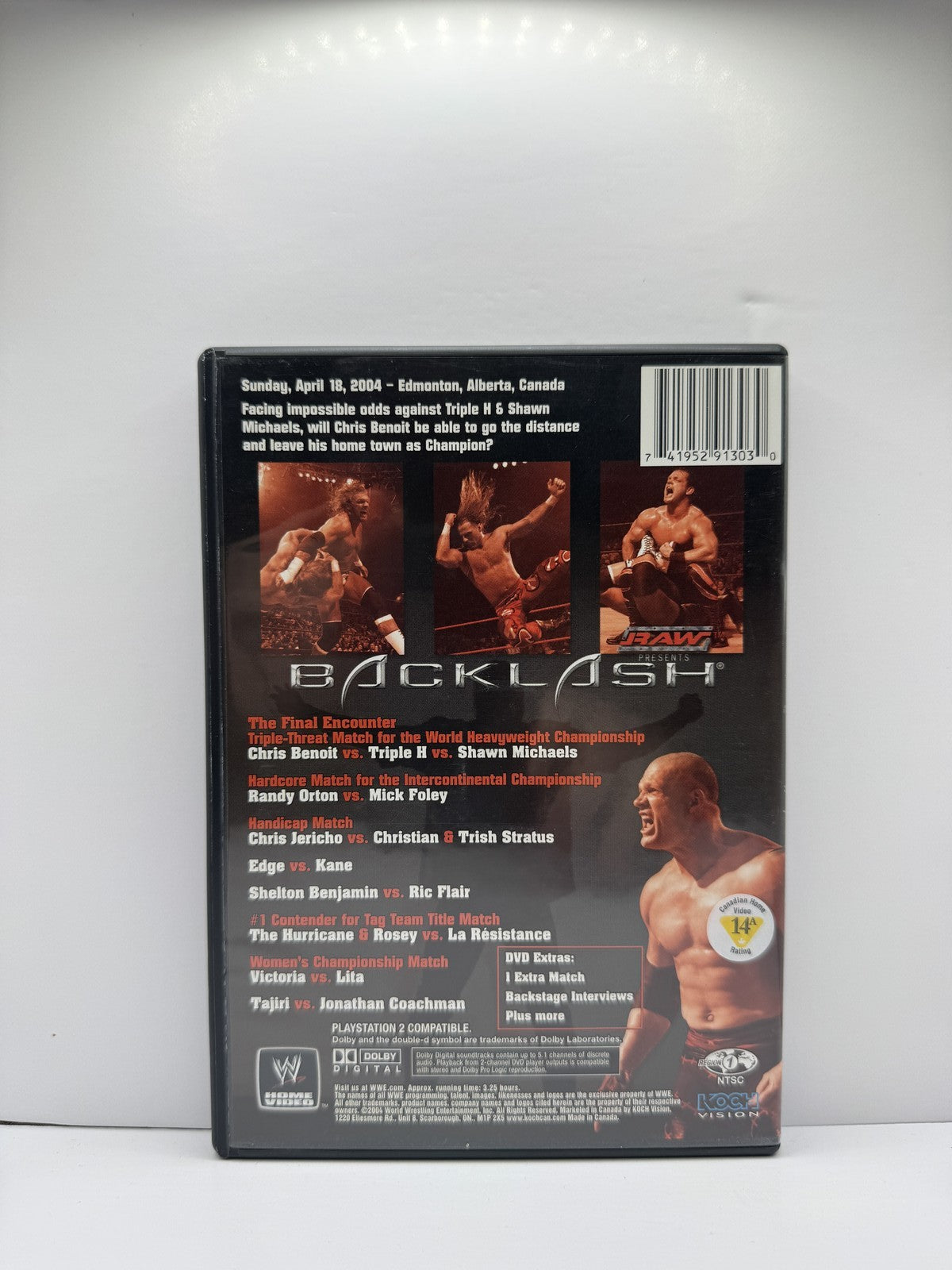 WWE Backlash 2004 (DVD) WWE Wrestling