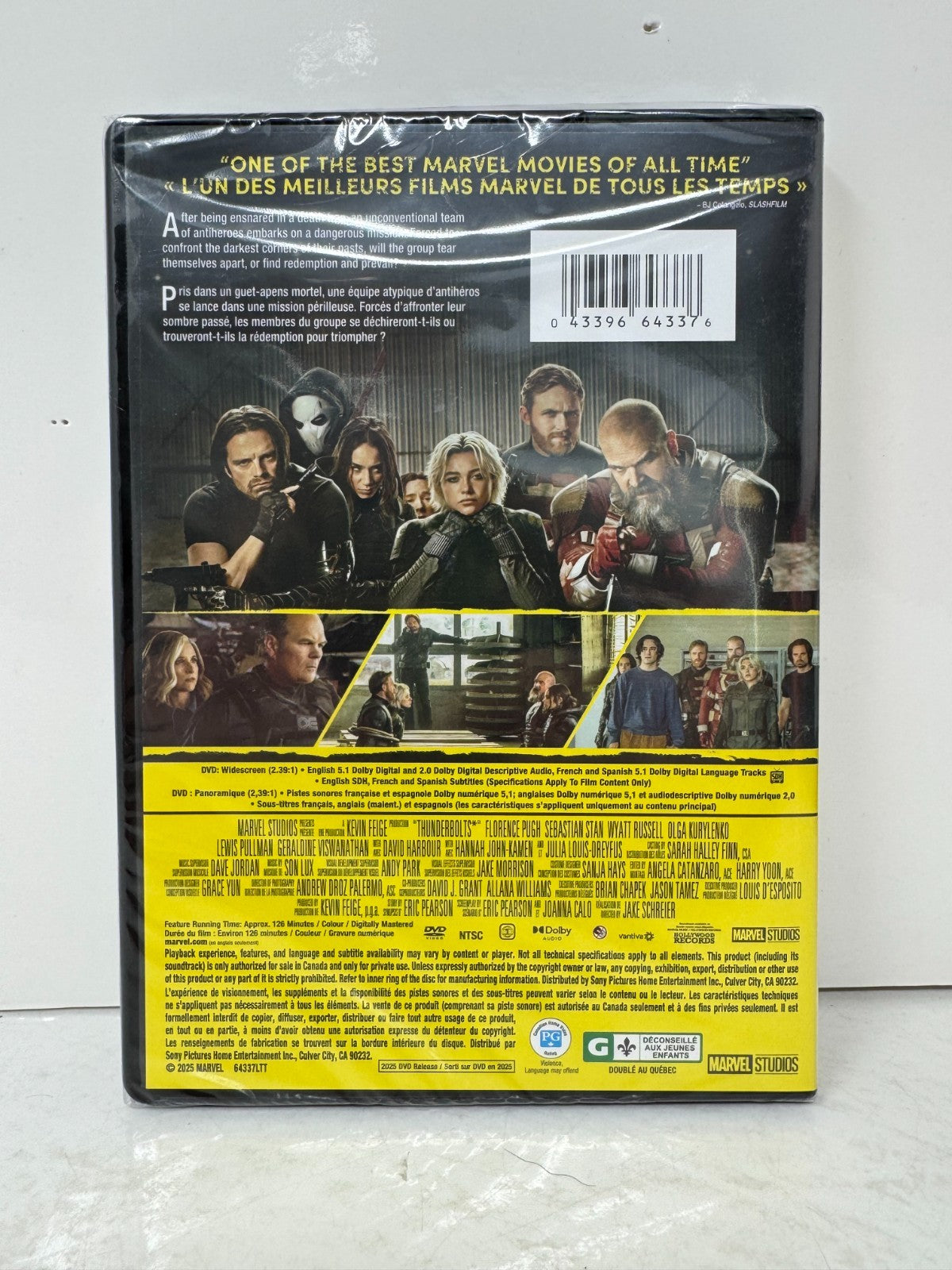 Thunderbolts* (DVD) Marvel Brand New and Sealed!!!