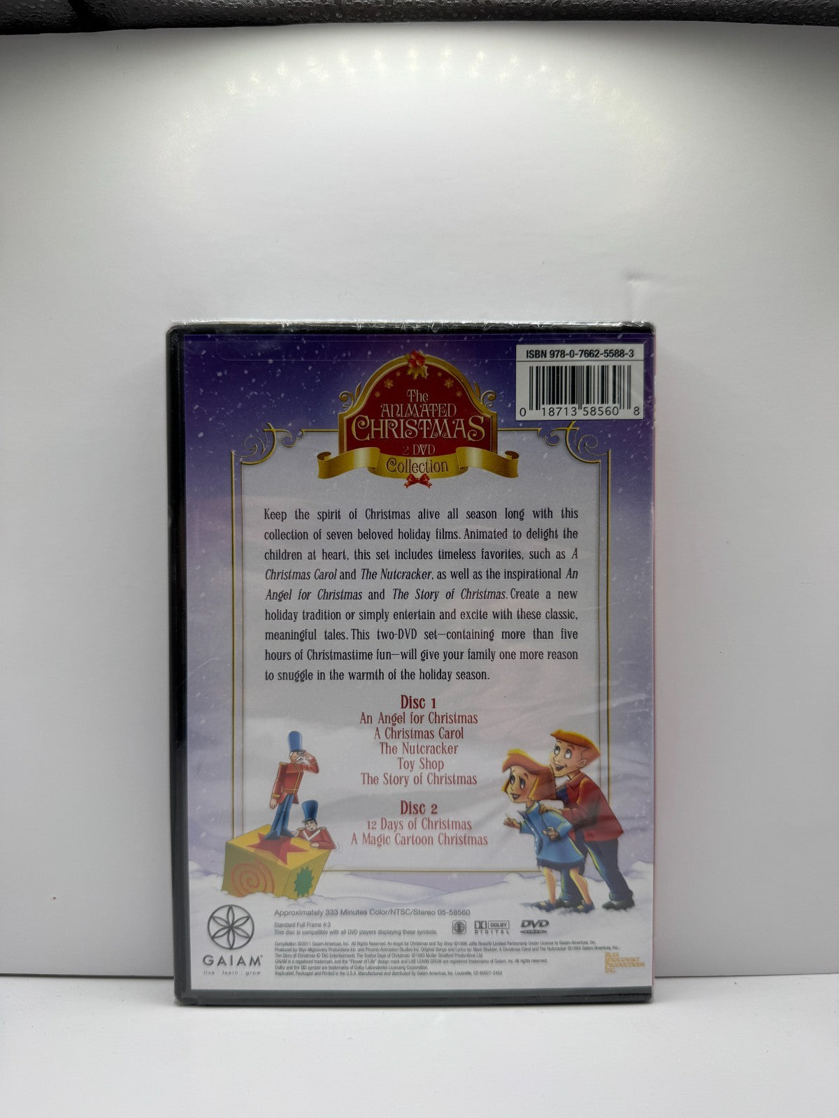 The Animated Christmas 2-DVD Collection (DVD) Animation Sealed