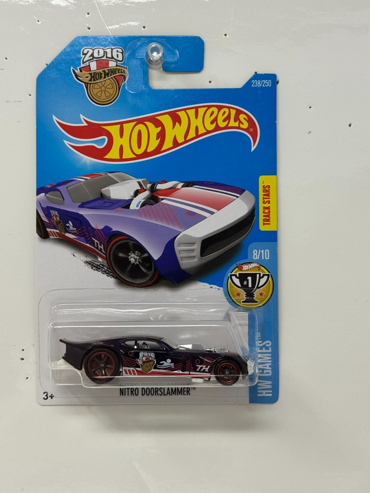Hot Wheels Super Treasure Hunt Nitro Doorslammer HW Games 1:64 Diecast