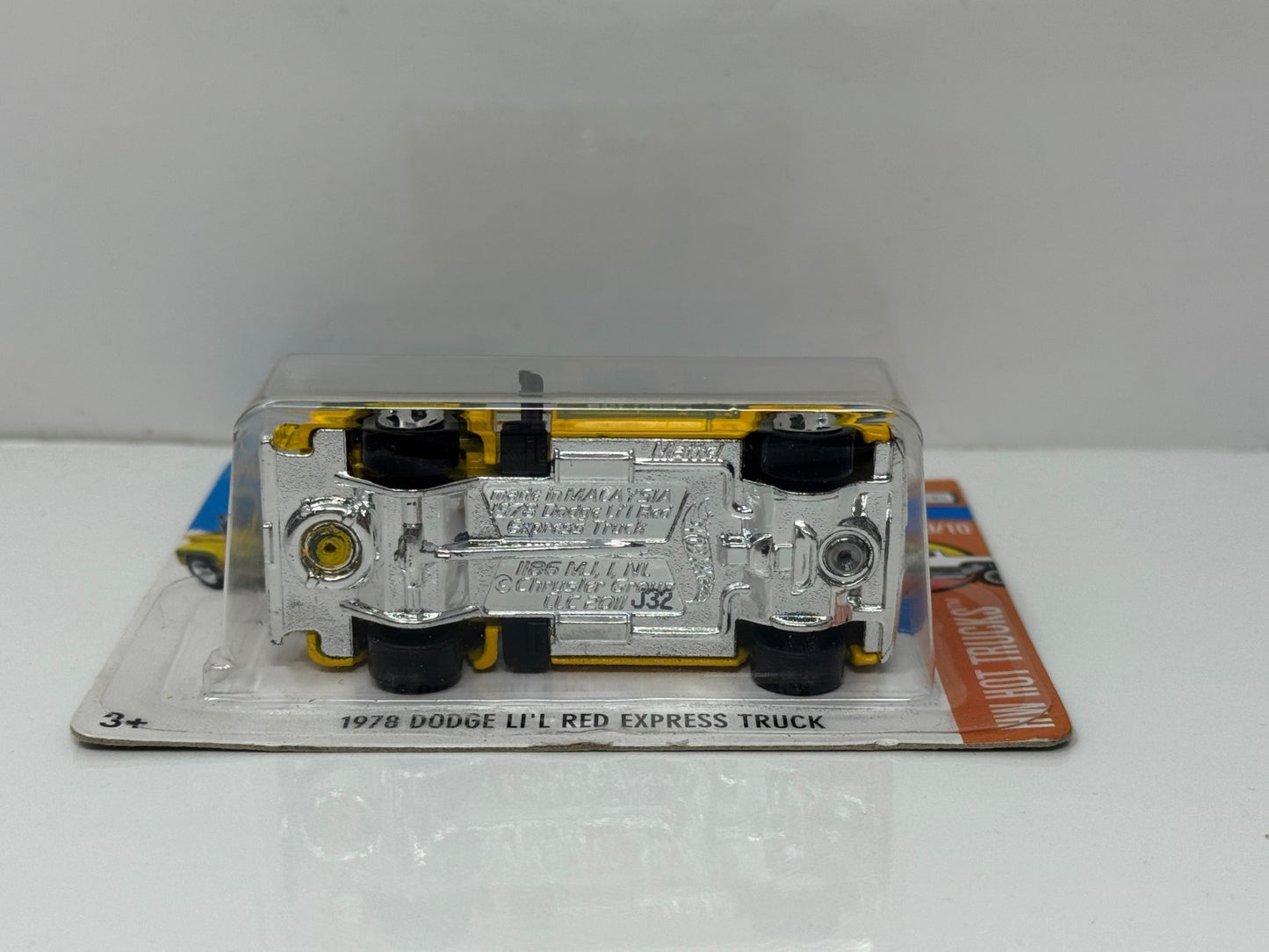 Hot Wheels Hot Trucks 1978 Dodge Li’l Red Express 1:64 Diecast Short Card V3
